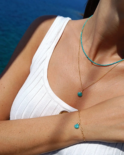 Collana Micro Turchesi