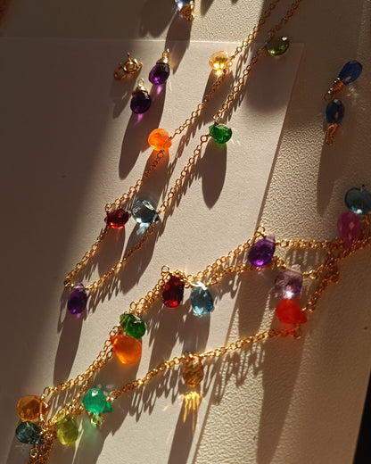 Collana 7 Gocce RAINBOW