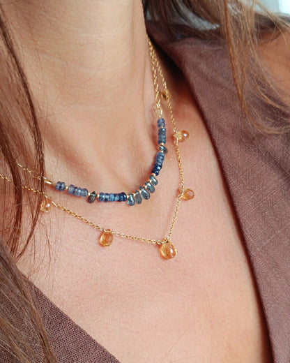 Collana Cianite Multicolor