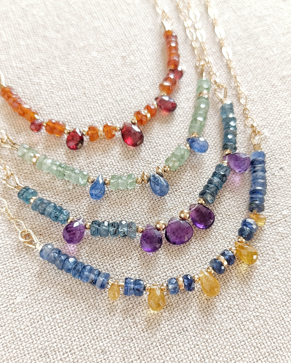 Collana Cianite Multicolor