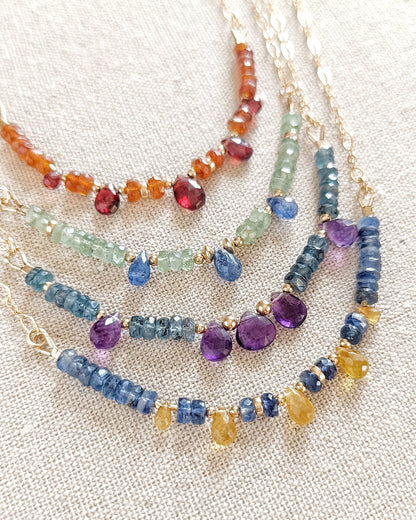 Collana Cianite Multicolor