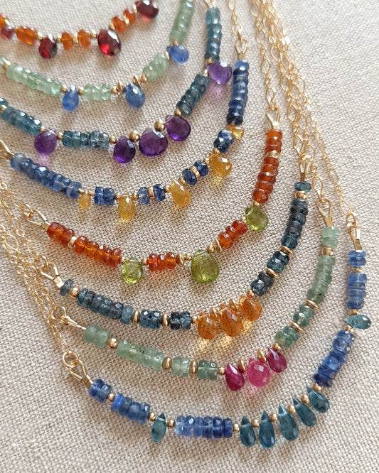 Collana Cianite Multicolor