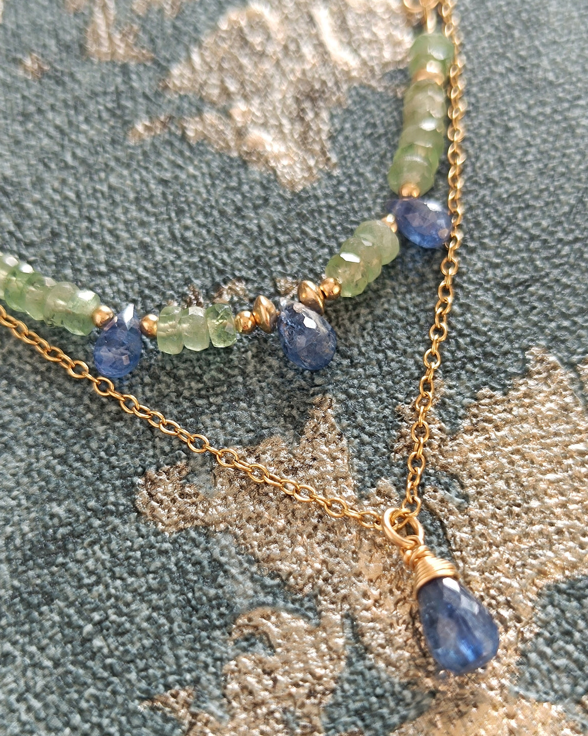 Collana Cianite Multicolor