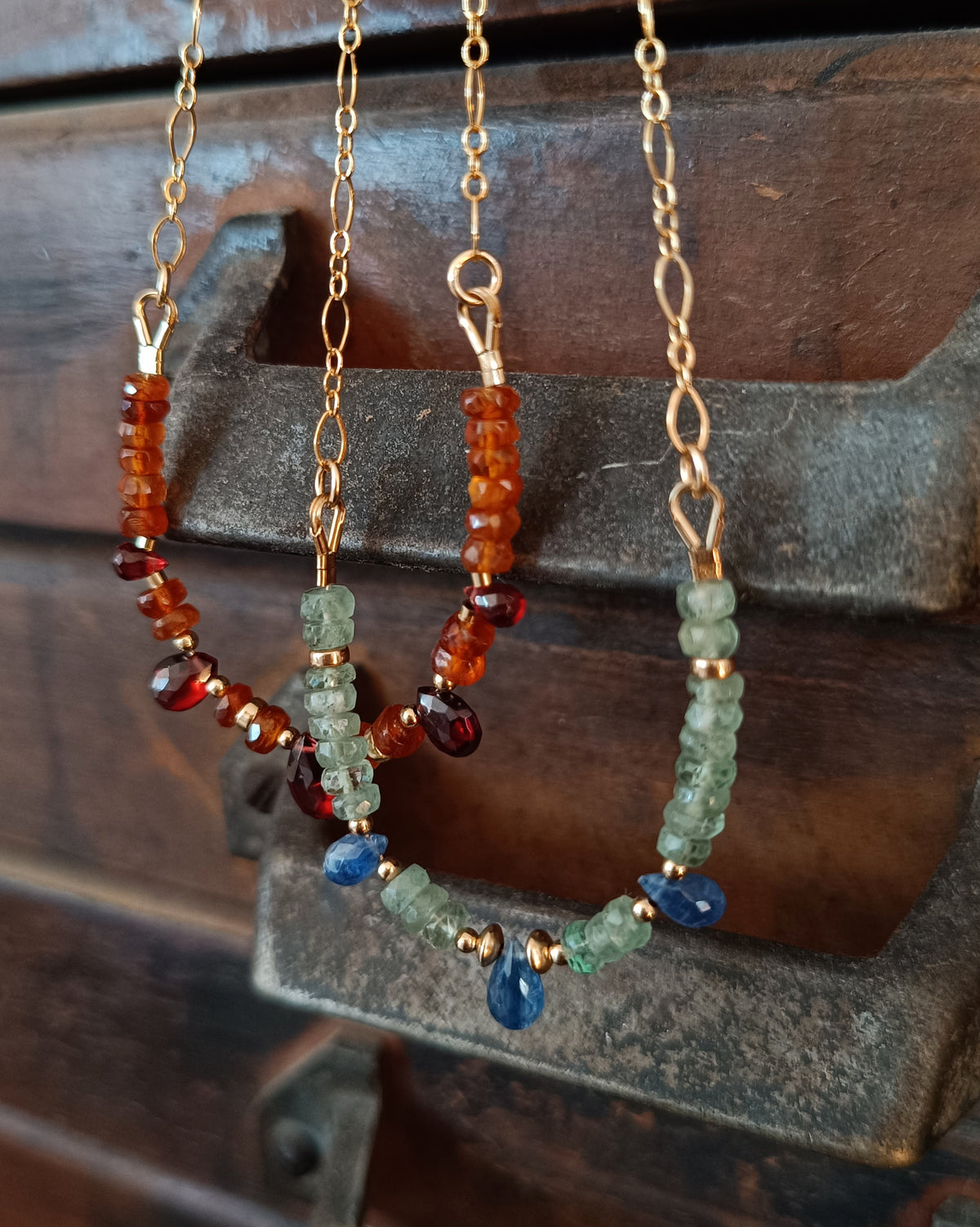 Collana Cianite Multicolor
