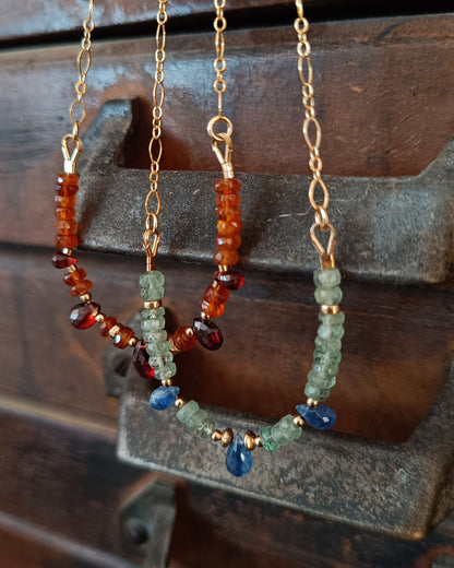 Collana Cianite Multicolor