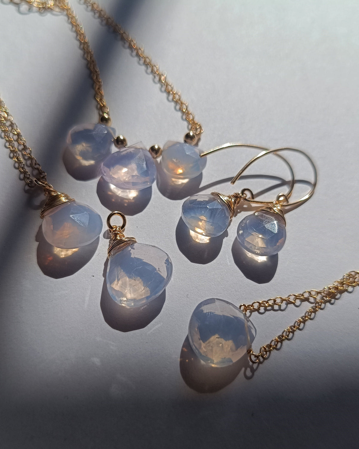 Parure Quarzo Lavanda