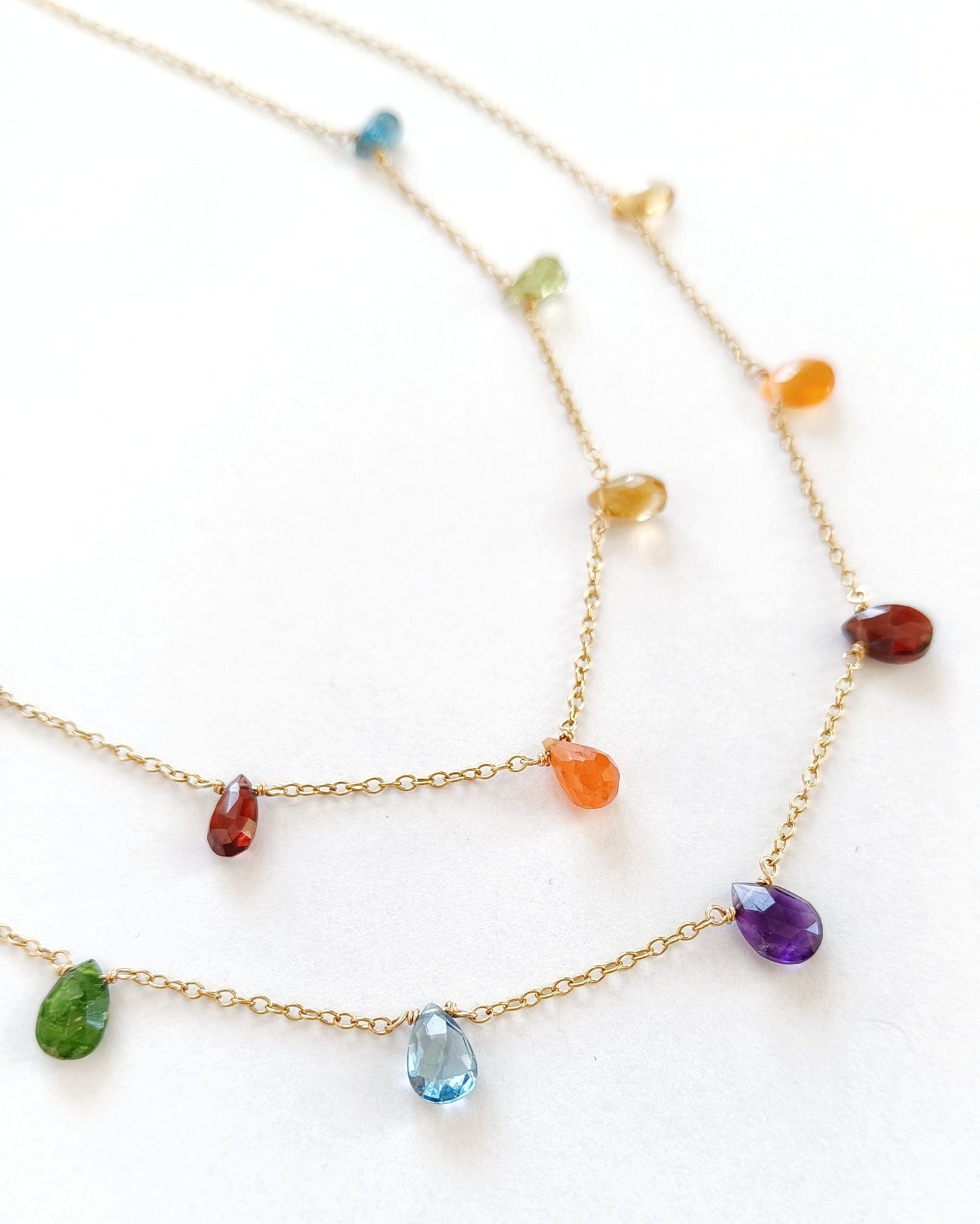 Collana 7 Gocce RAINBOW