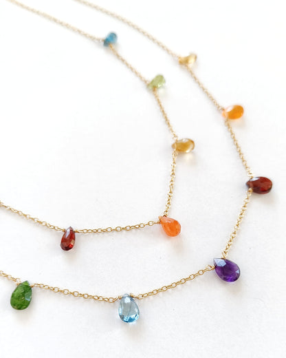 Collana 7 Gocce RAINBOW