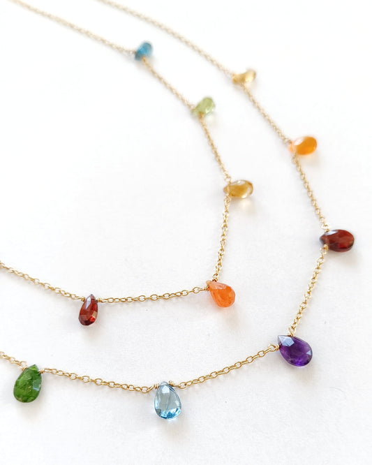 Collana 7 Gocce RAINBOW