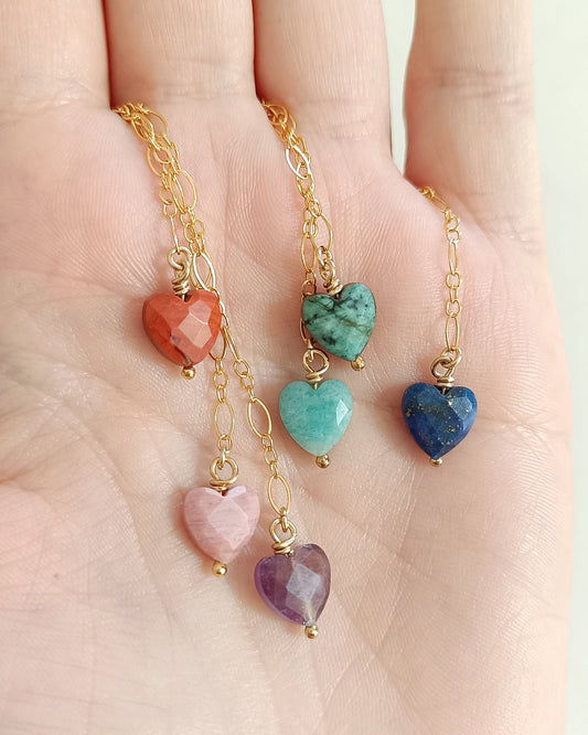 Collana Cuore Saliscendi