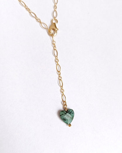 Collana Cuore Saliscendi