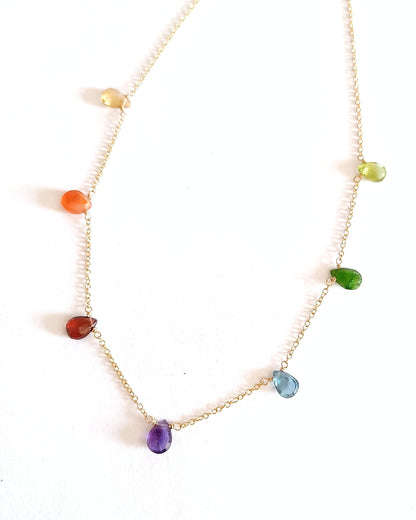 Collana 7 Gocce RAINBOW