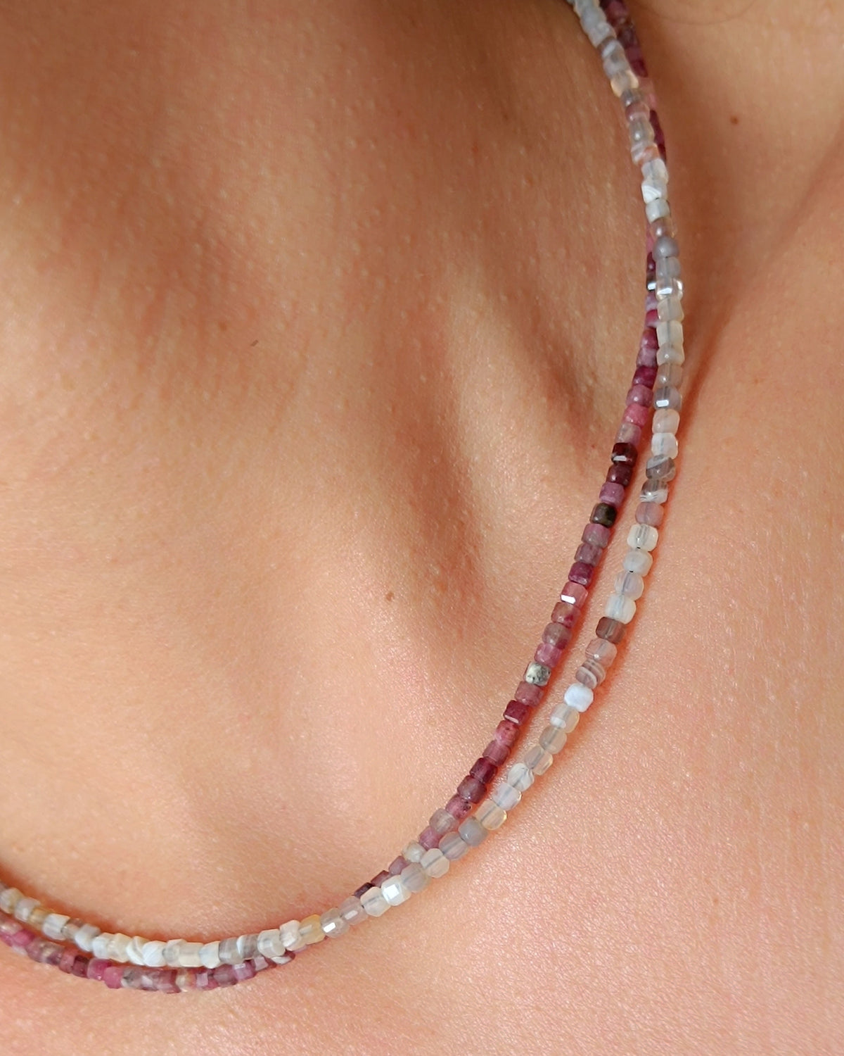 Girocollo Micro Cubetti