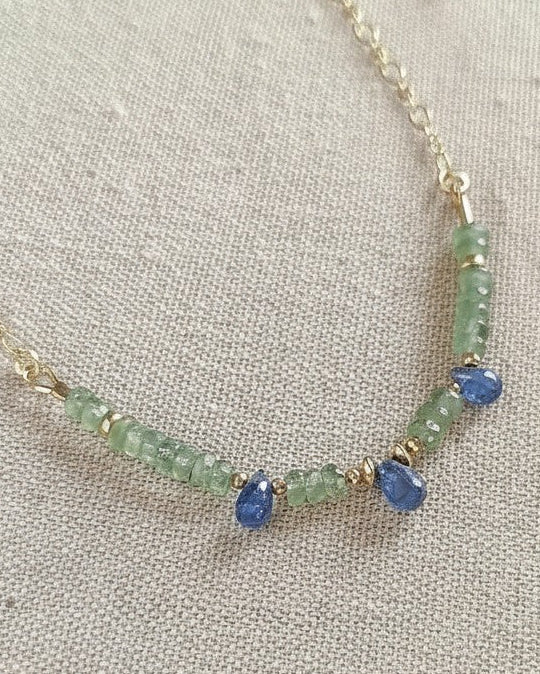 Collana Cianite Multicolor