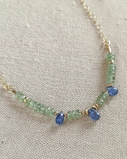 Collana Cianite Multicolor