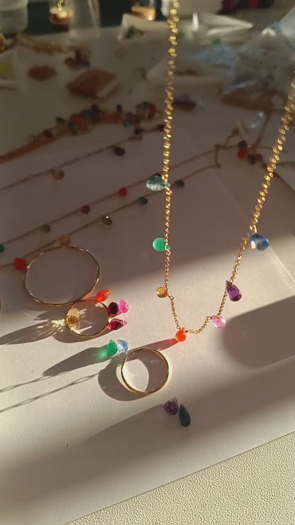 Collana 7 Gocce RAINBOW